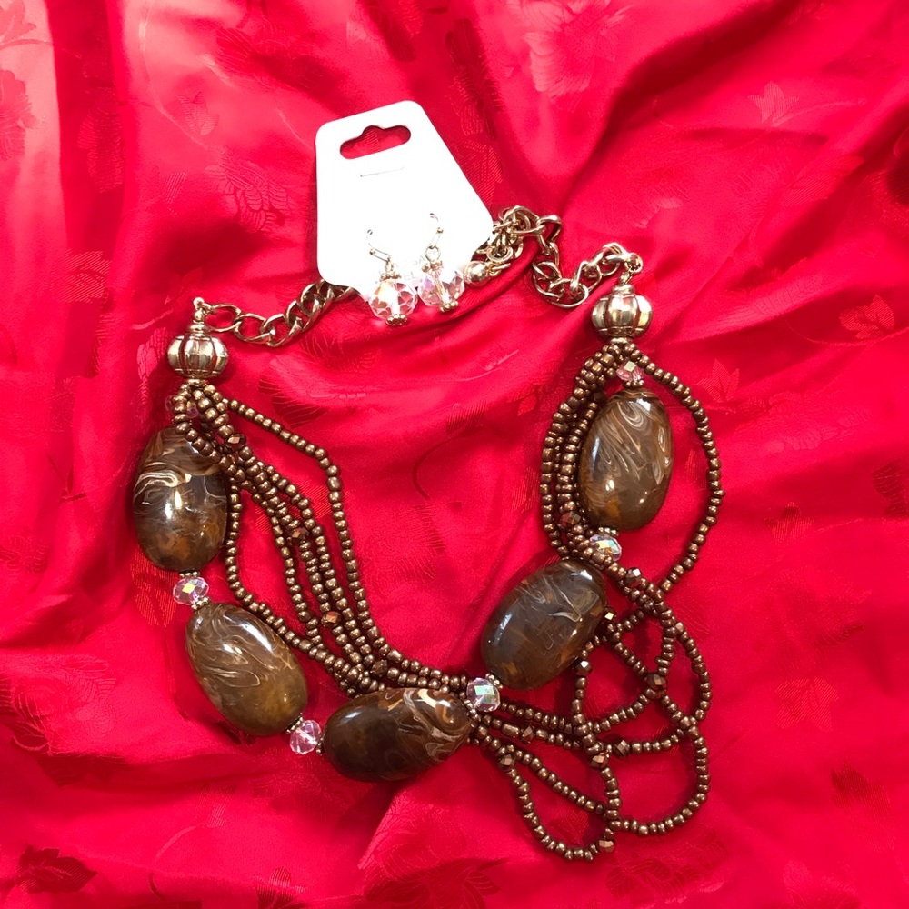 Earrings and Necklaces